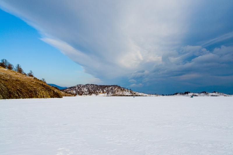 "Байкал в ноябре и январе" (Малое море).Фото. Траф