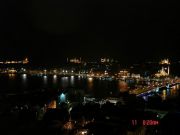 Стамбул ночью, вид с Г
