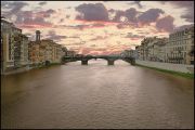 Флоренция. Река Арно