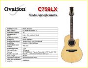 Ovation C759-LX 01