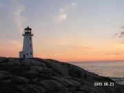 Lighthouse in Peggy's Cove