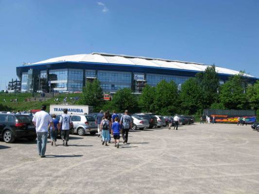 Gelsenkirchen, 1/05/08, Schalke Stadium, before the match Schalke vs Eintracht