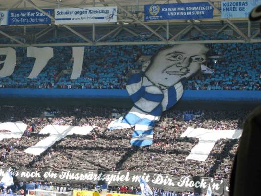 Gelsenkirchen, 10/05/08, Schalke Stadium, on the match Schalke vs Eintracht