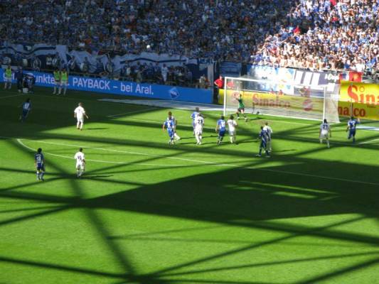 Gelsenkirchen, 10/05/08, Schalke Stadium, on the match Schalke vs Eintracht