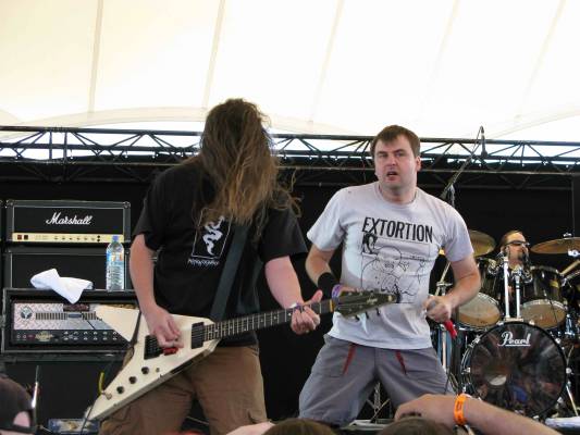 Gelsenkirchen, Rock Hard Festival, 11/05/08, Napalm Death