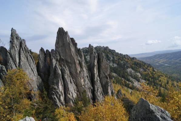 Caucasus rocks